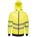 Chaqueta con capucha elástica Hi-Vis Pro FZ Extol