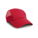 Gorra deportiva con malla lateral