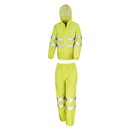 Traje impermeable de alta visibilidad