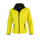 Giacca softshell stampabile da donna