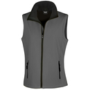 Bodywarmer softshell stampabile da donna