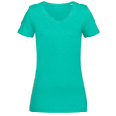 Sharon Slub V-Neck Women