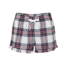Pantaloncini da donna in tartan