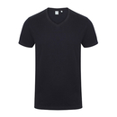 T-shirt da uomo con scollo a V elasticizzato Feel Good