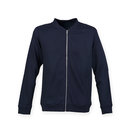 Unisex Bomber Zip-Through Sweat
