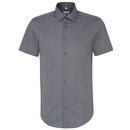 Camisa de hombre slim fit manga corta