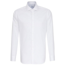 Camisa de hombre Slim Fit de sarga de manga larga