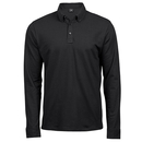 Fashion Long Sleeve Luxury Stretch Polo