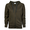 Womens Fashion Full Zip Hood
