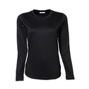 Womens Long Sleeve Interlock Tee