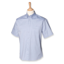 Men`s Short Sleeved Pinpoint Oxford Shirt