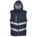 Chaleco con capucha Hi Vis Kensington