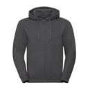 Men`s Authentic Melange Zipped Hood Sweat
