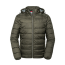 Chaqueta nano con capucha para hombre
