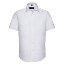 Camicia elasticizzata aderente a maniche corte da uomo
