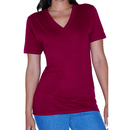 Unisex Fine Jersey V-Neck T-Shirt