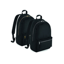 Metallic Zip Backpack