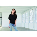 Flowy Draped Sleeve Dolman T-Shirt