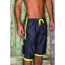 Striped Swim Trunks