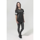 Ladies` Mesh Stripe Tee