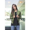 Ladies` Nylon Bomber Jacket
