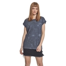 Ladies` Batik Dye Extended Shoulder Tee
