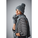 Cable Knit Melange Beanie