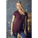 Women`s Slim Fit V-Neck-T Long