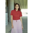 Ladies Short Sleeve Poplin Shirt