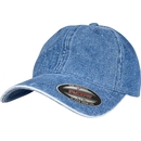 Cappellino in denim a basso profilo