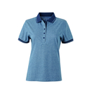 Ladies` Heather Polo