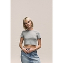 Girlie Tri-Blend Cropped T