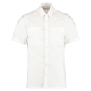 Men`s Tailored Fit Pilot Shirt Short Sleeve