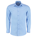 Camicia sartoriale in popeline a maniche lunghe