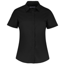Women`s Tailored Fit Poplin Shirt Short Sleeve