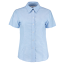 Camisa Oxford de manga corta con corte a medida para mujer
