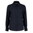 Camisa Oxford de manga larga con corte a medida para mujer