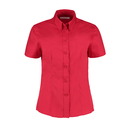 Women`s Tailored Fit Corporate Oxford Shirt Short Sleeve