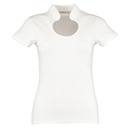 Regular Fit Corporate Top Keyhole Neck