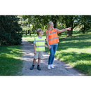 Poncho de seguridad para niños y adultos EN 1150