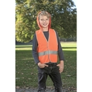 Kids` Hooded Safety Vest EN 1150