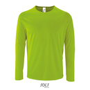 Men`s Long-Sleeve Sports T-Shirt Sporty