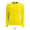 Women`s Long-Sleeve Sports T-Shirt Sporty
