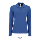 Women`s Long-Sleeve Piqué Polo Shirt Perfect