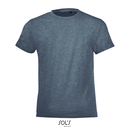 Kids` Round Collar T-Shirt Regent Fit