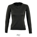 Women`s V Neck Sweater Galaxy