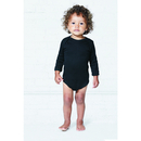 Body a maniche lunghe bebé in jersey fine