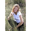 Ladies` V-neck T-Shirt