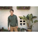 Men`s Midweight Baja Stripe French Terry Hooded Pullover