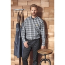 Men`s Mulligan Check Cotton Long Sleeve Shirt